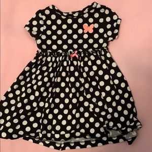 Carters polka dot dress